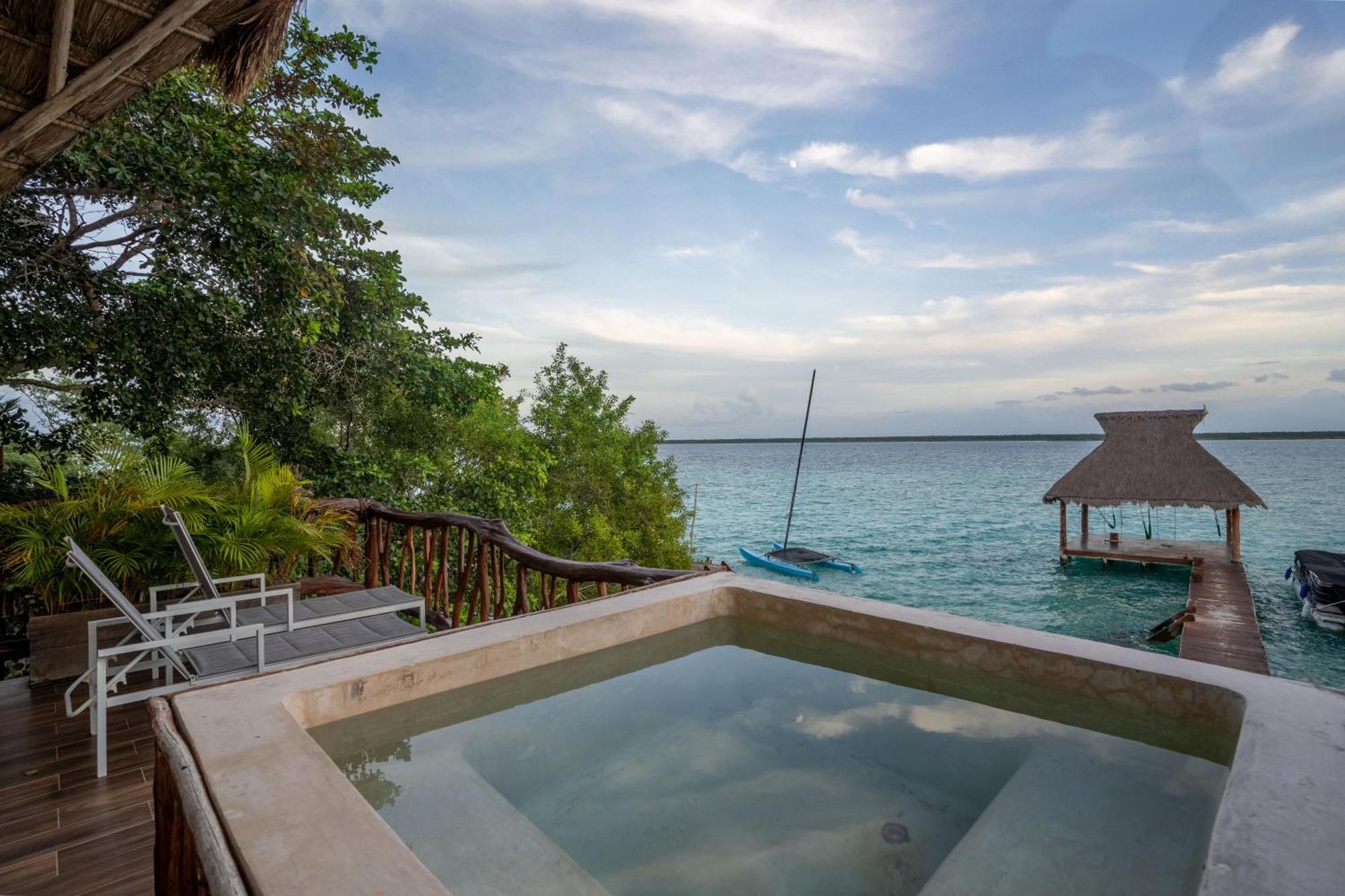 Xoot Kaana Villa Vista Laguna Бакалар Екстериор снимка