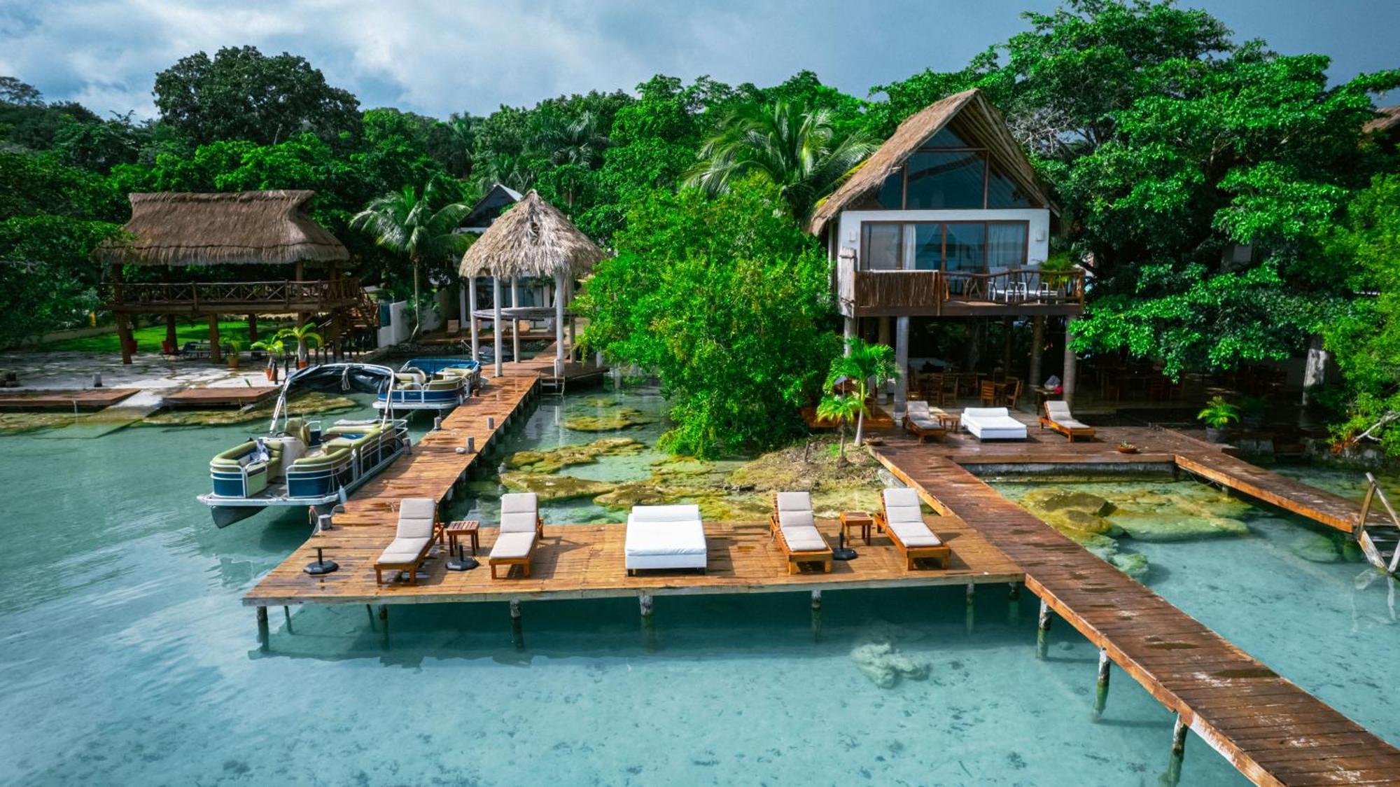 Xoot Kaana Villa Vista Laguna Бакалар Екстериор снимка
