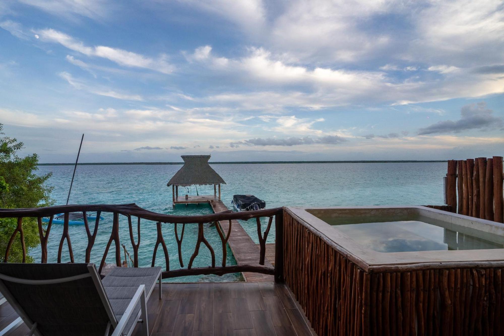Xoot Kaana Villa Vista Laguna Бакалар Екстериор снимка